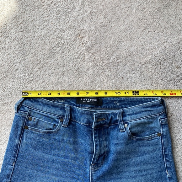 Liverpool crop flare jeans - Picture 10 of 12